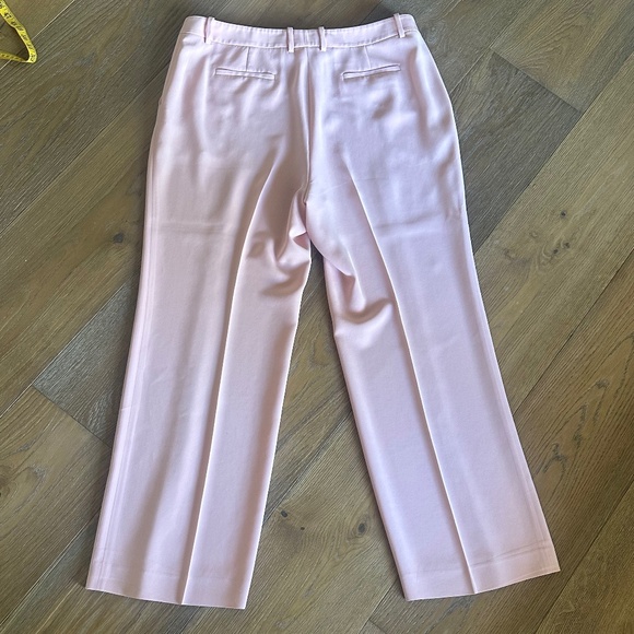 Lafayette 148 New York Gates Full Leg Trouser Pant in Pink Dust - Picture 14 of 14